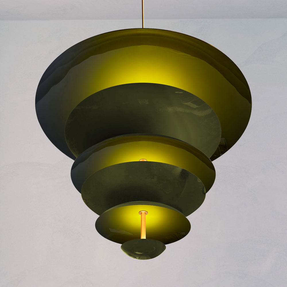 Chandelier XL Olive