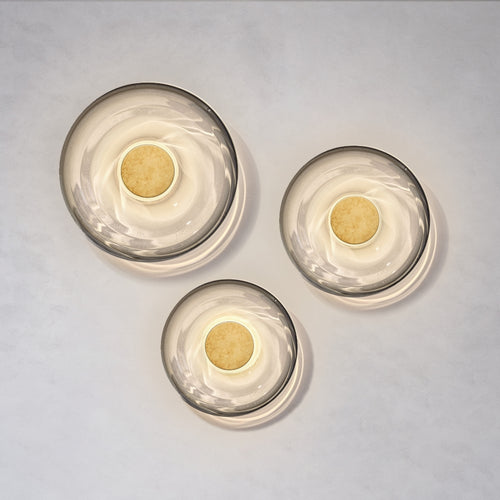 Liquid Wall Light Trio Smoke