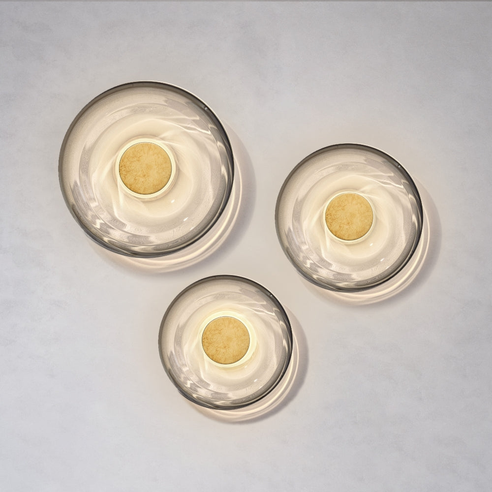 Liquid Wall Light Trio Smoke