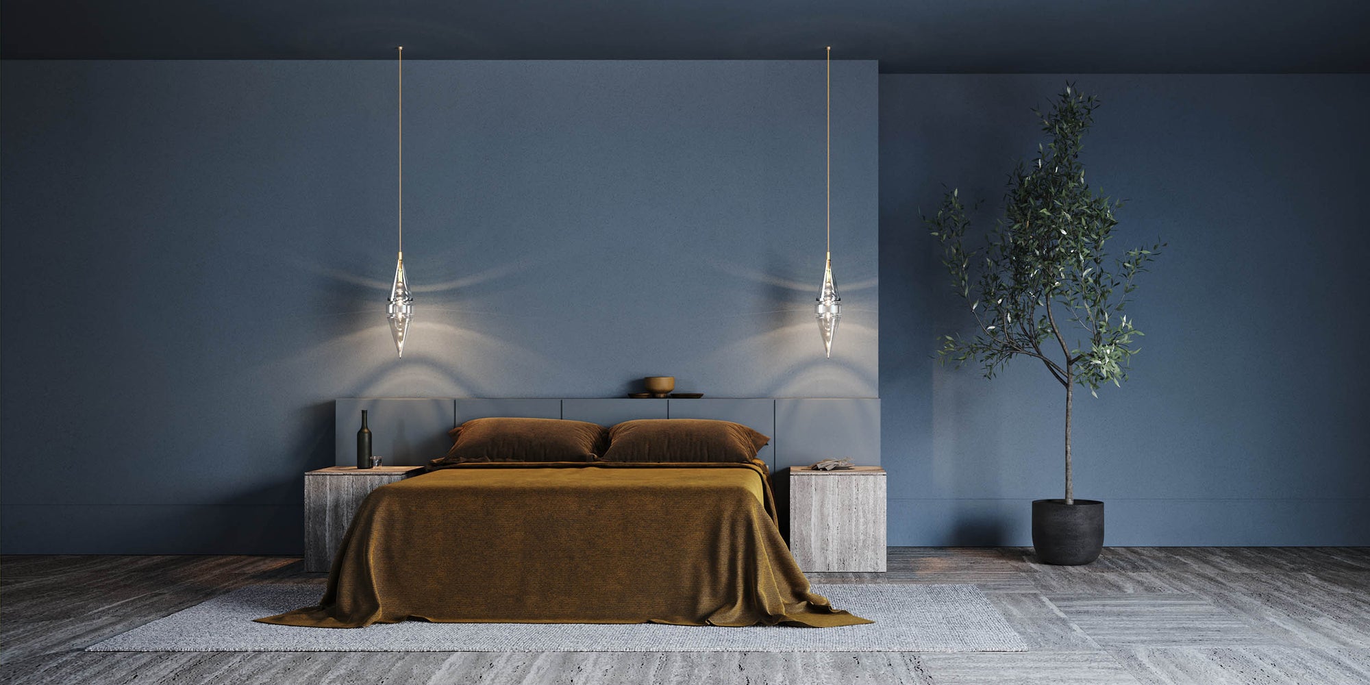 Atelier001 Cityscape Sym Pair Bedroom Side Table