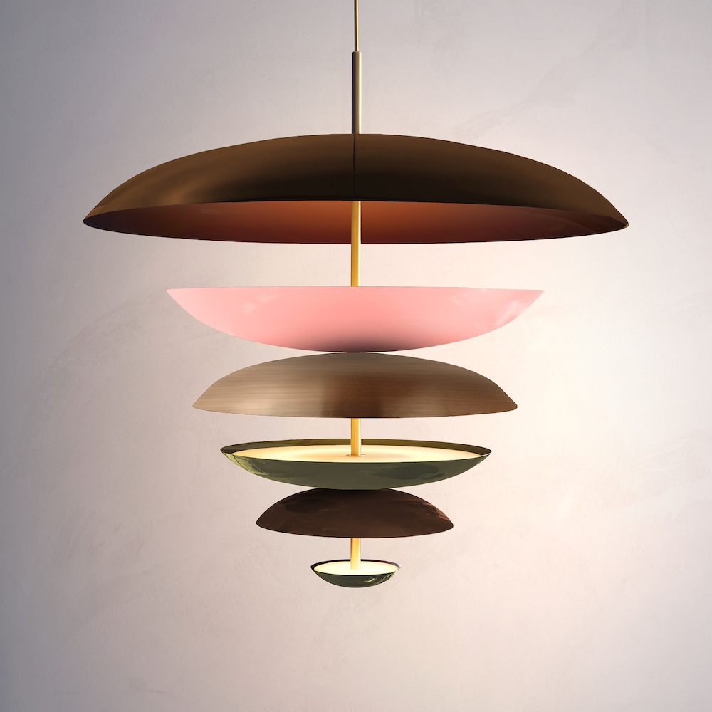 Carousel Sepia Chandelier